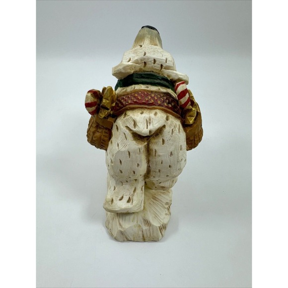 David Frykman Polar Bear with Saddle Bag with Candy Cane  DF2020C - Picture 8 of 8